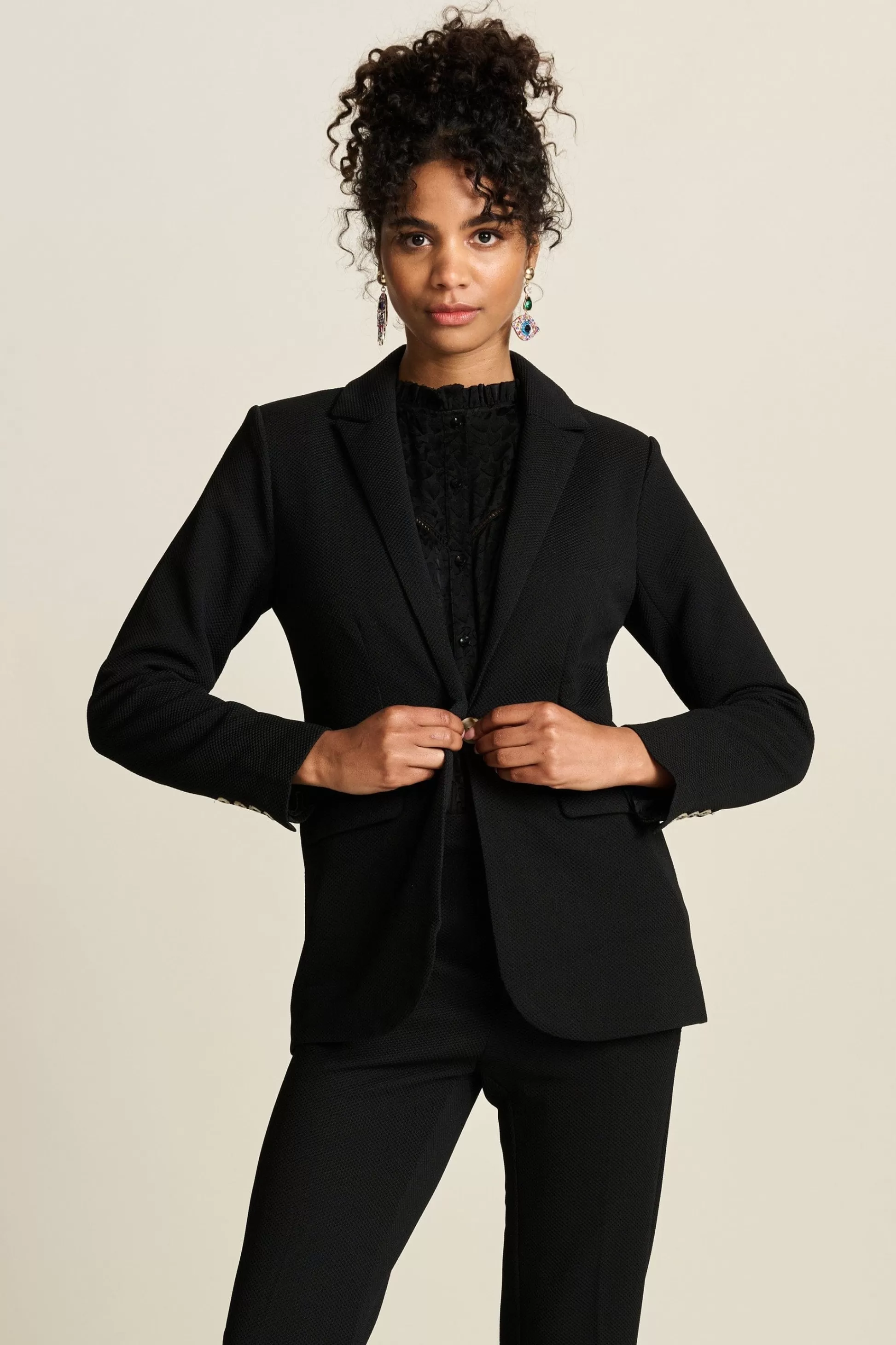 Co-Ords | Jassen & Blazers | POM Amsterdam BLAZER Chloé Black