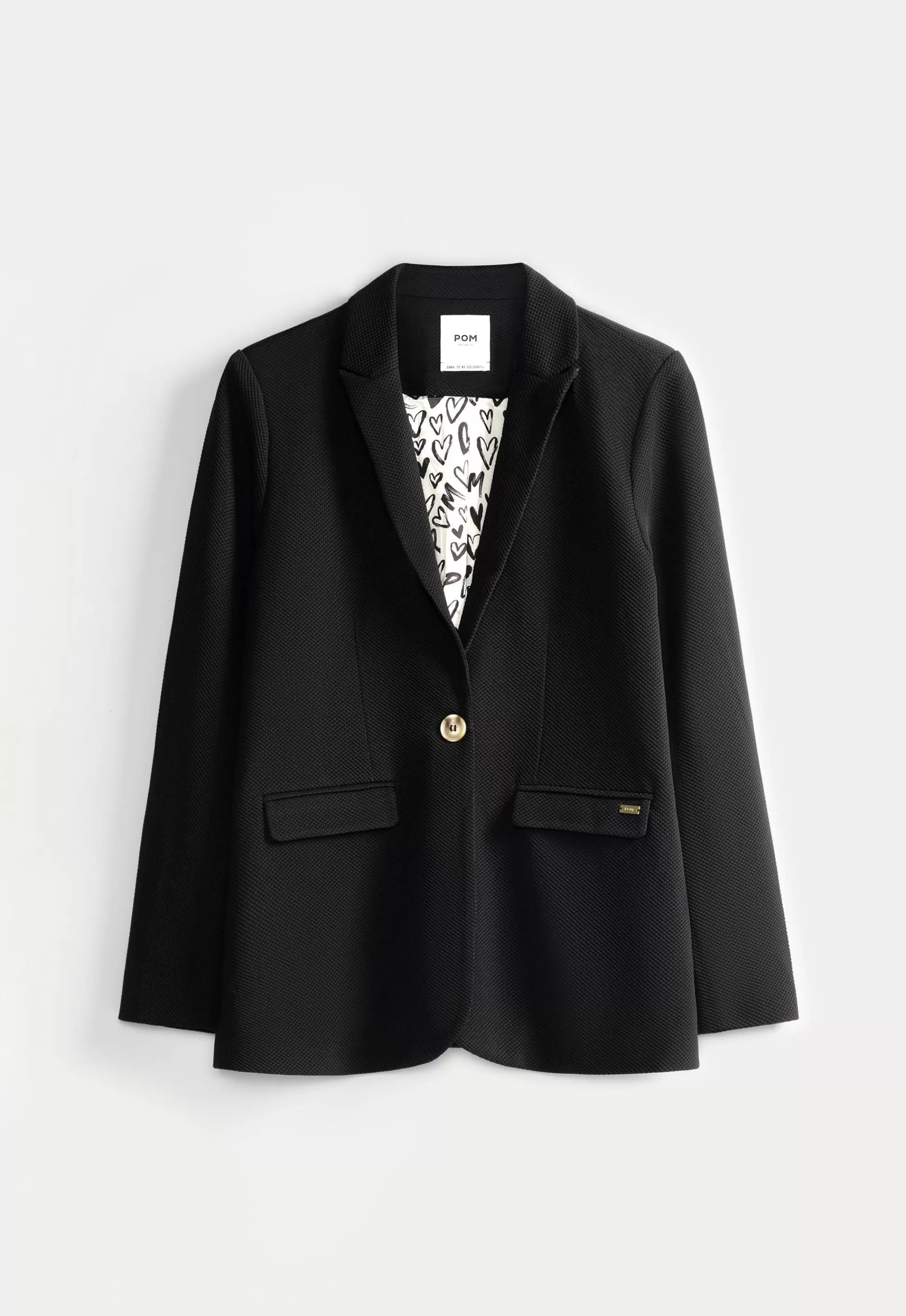 Co-Ords | Jassen & Blazers | POM Amsterdam BLAZER Chloé Black