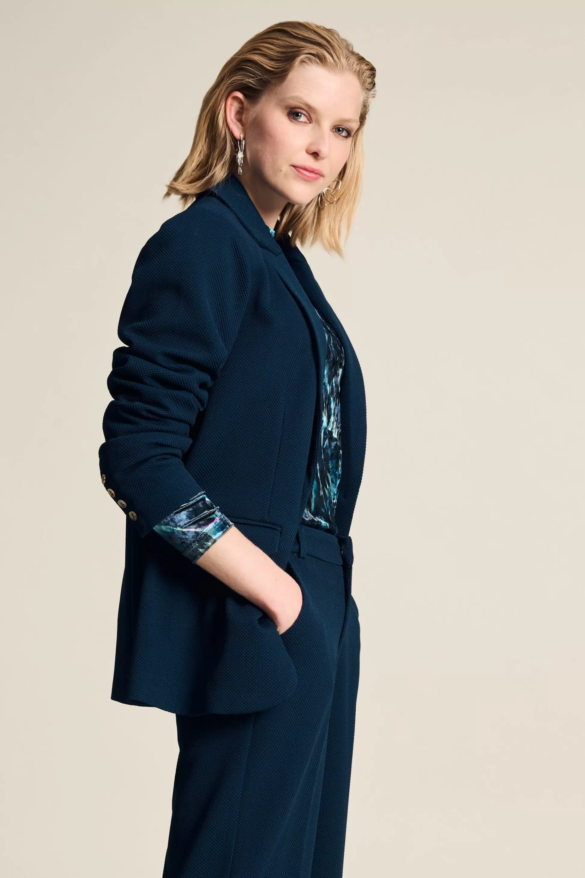 Co-Ords | Suits | POM Amsterdam BLAZER Chloé Eternal Blue