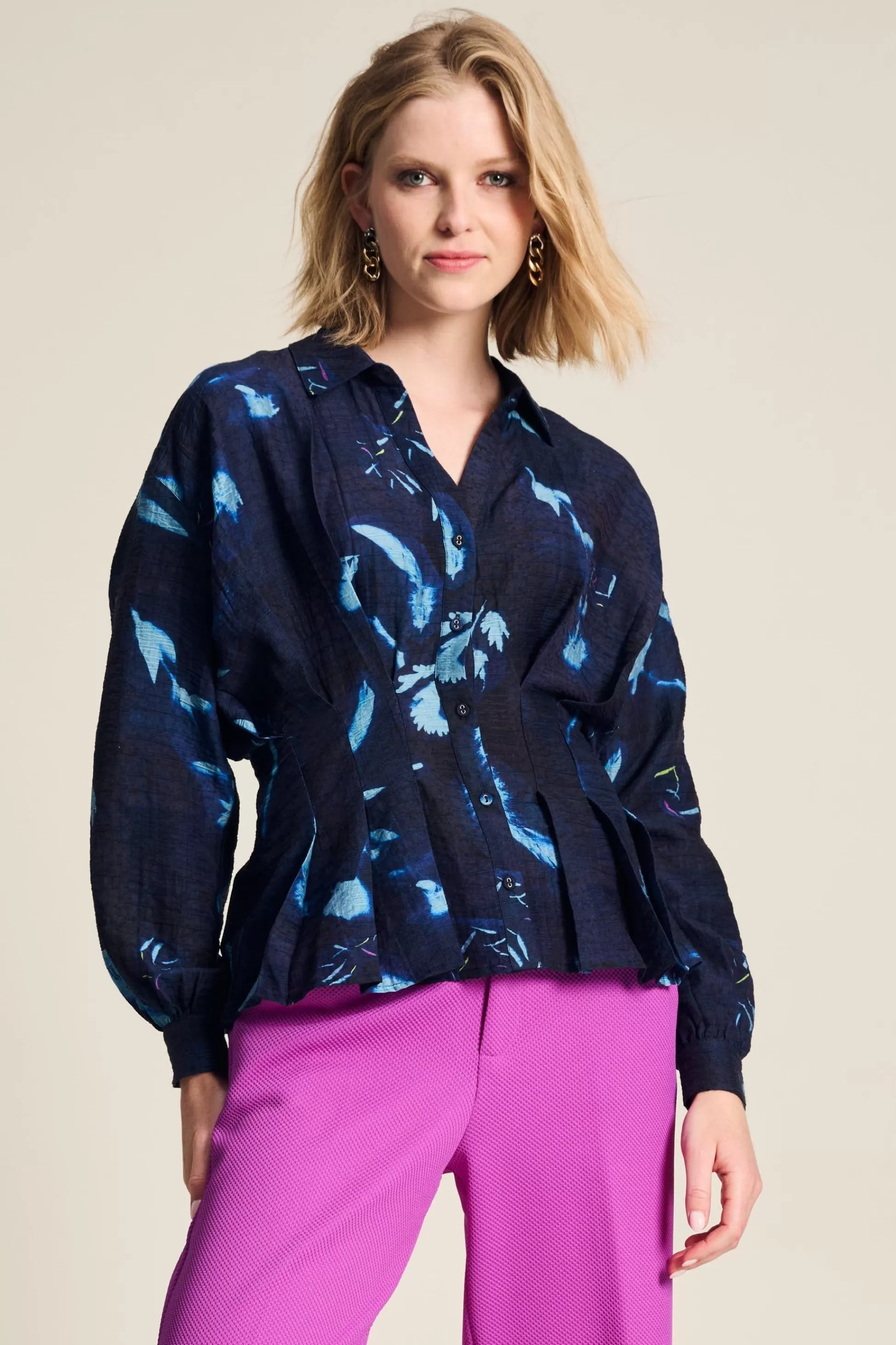 Blouses | POM Amsterdam BLOUSE Feathers and Florals