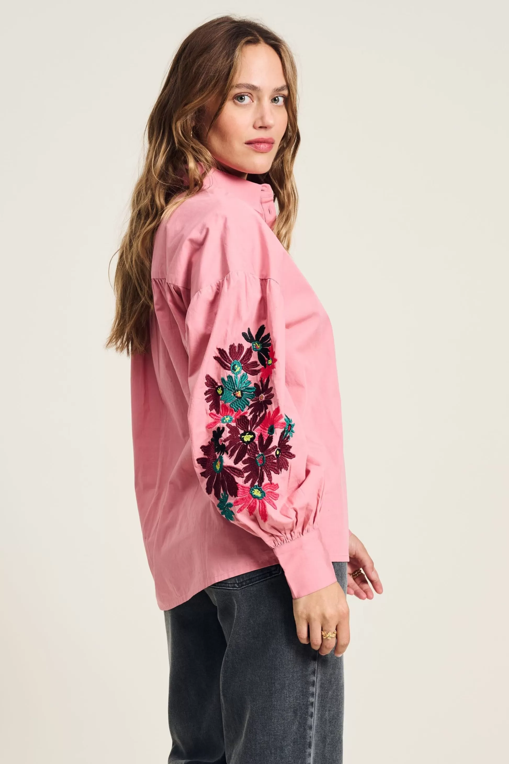 Blouses | POM Amsterdam BLOUSE Maxime Dusty Pink