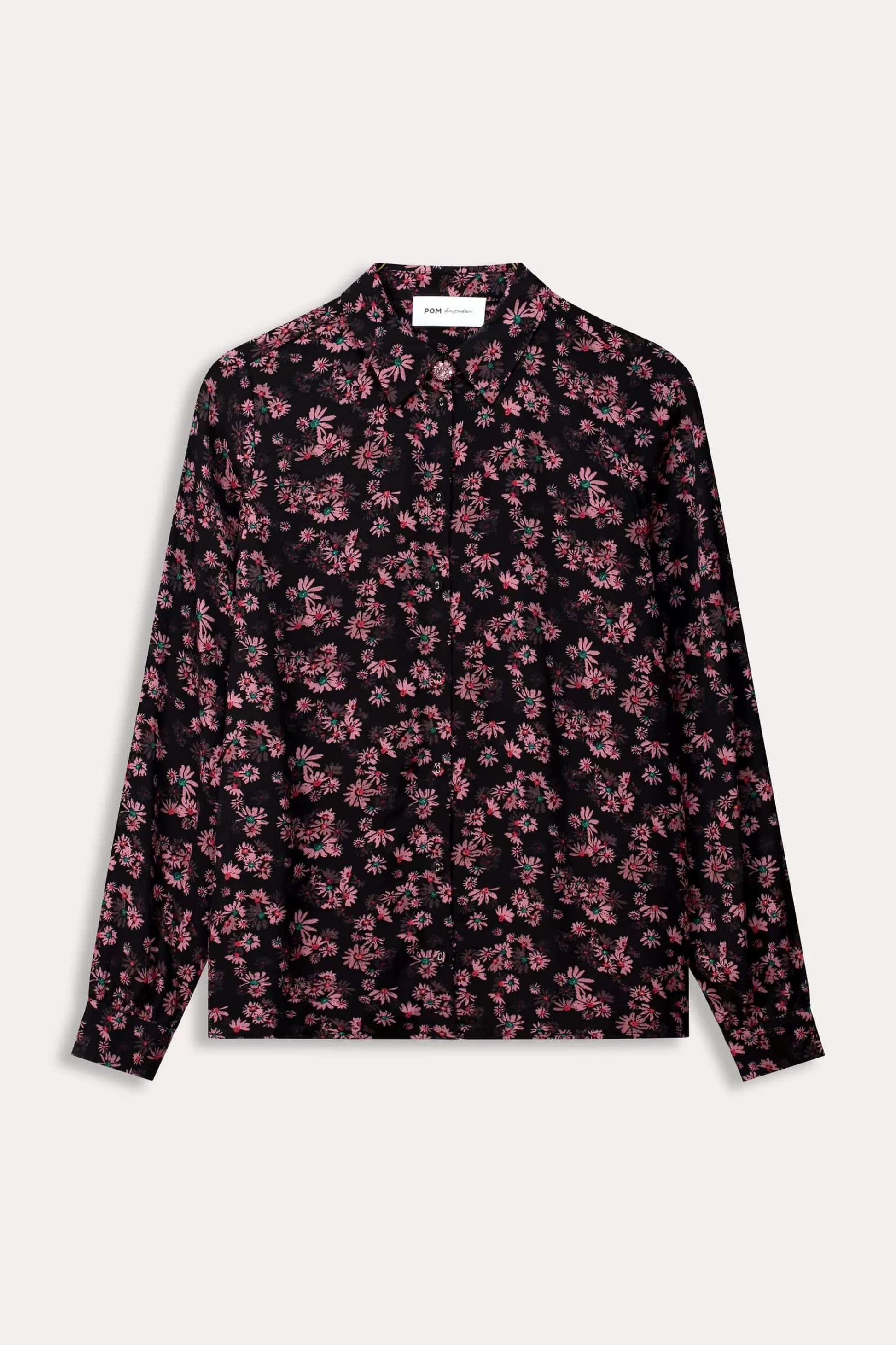 Blouses | POM Amsterdam BLOUSE Mila Blooming Pink