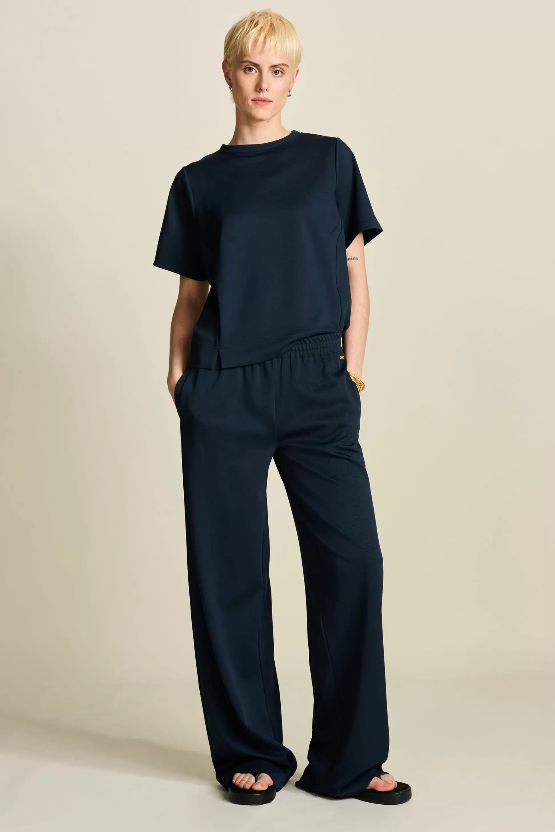 Co-Ords | Broeken | POM Amsterdam BROEK Suzi Dark Navy