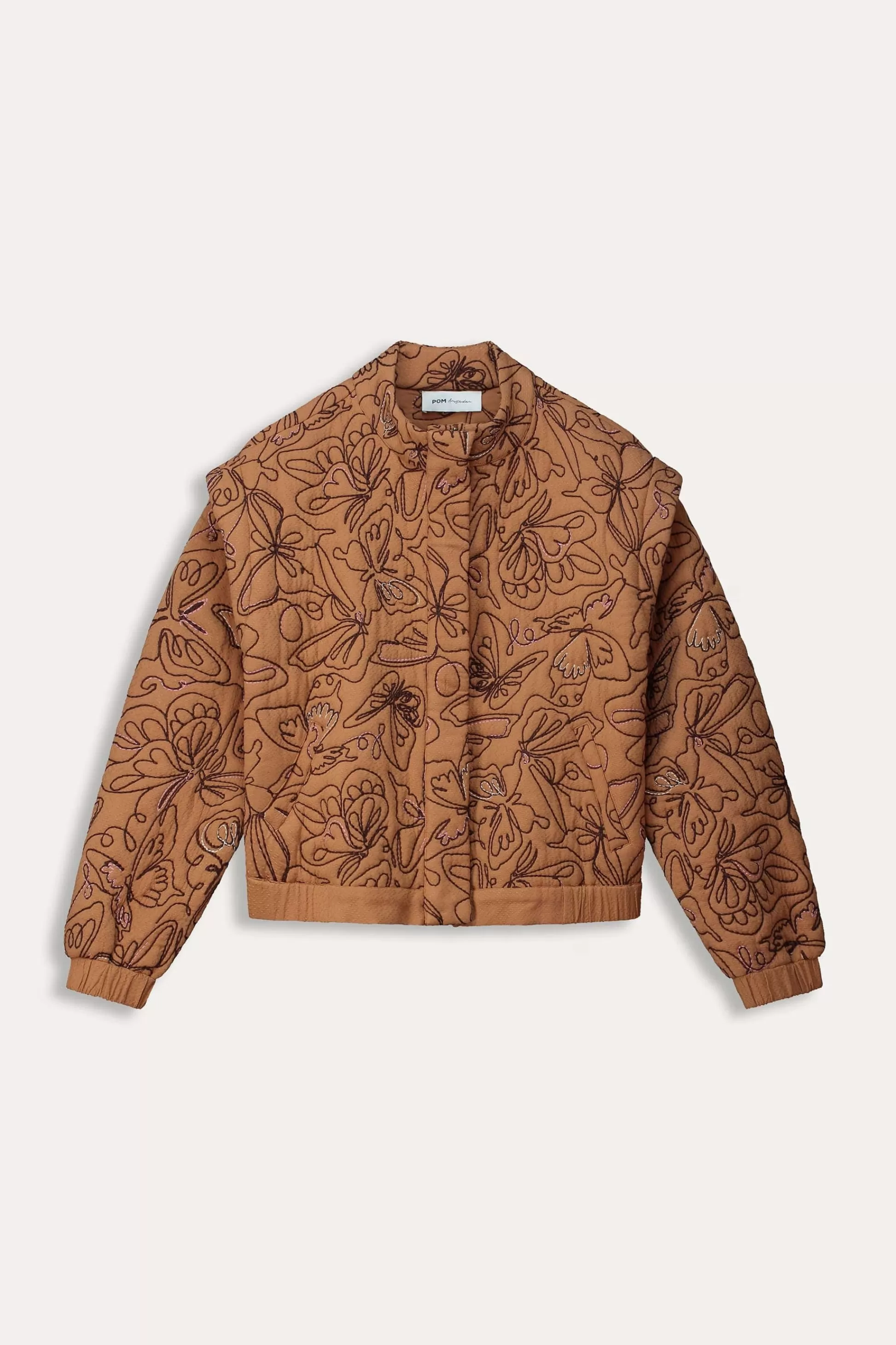 Jassen & Blazers | POM Amsterdam JACKET Butterfly Sugar Brown