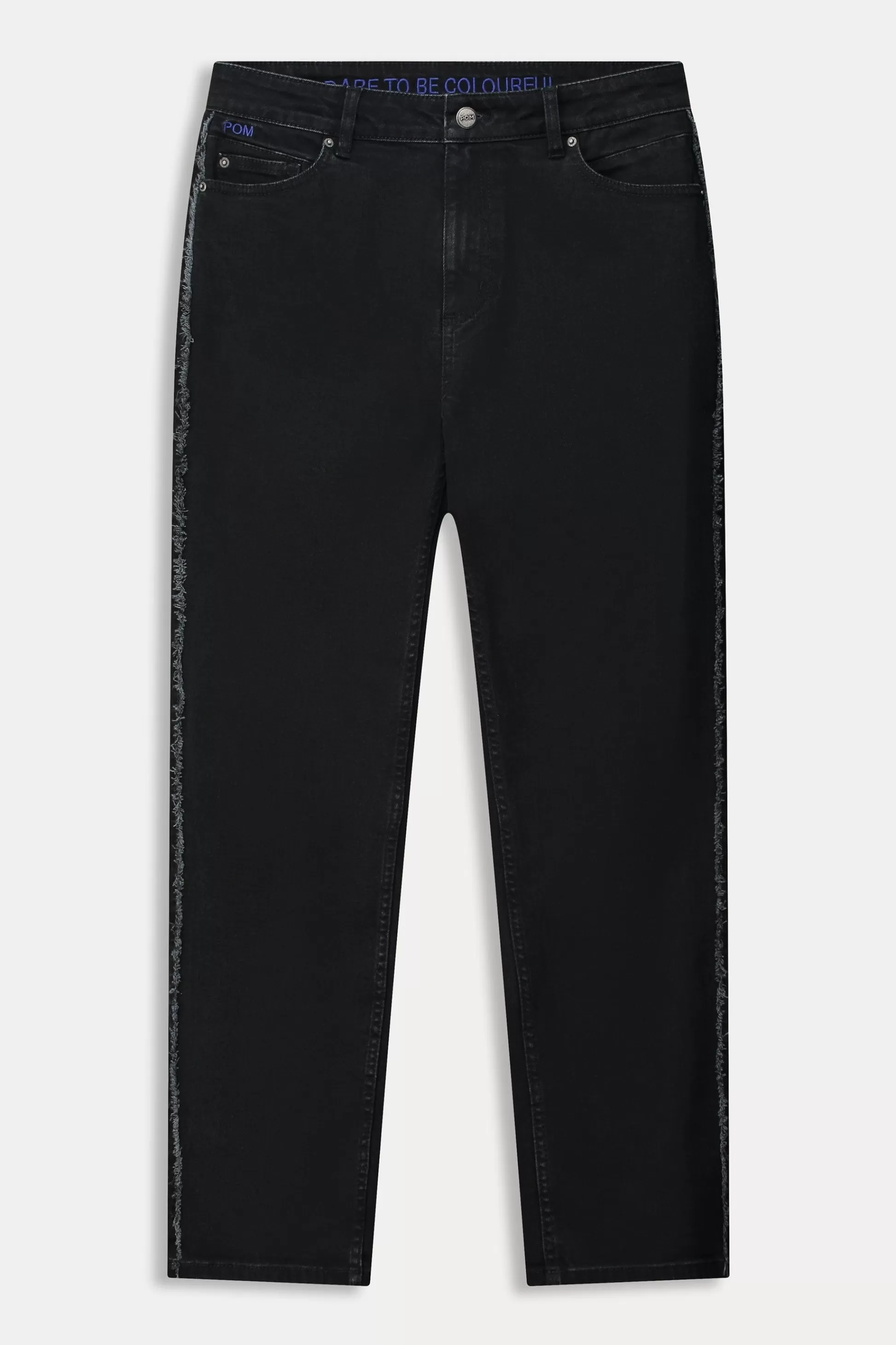 Co-Ords | Broeken | POM Amsterdam JEANS Tapered Washed Black