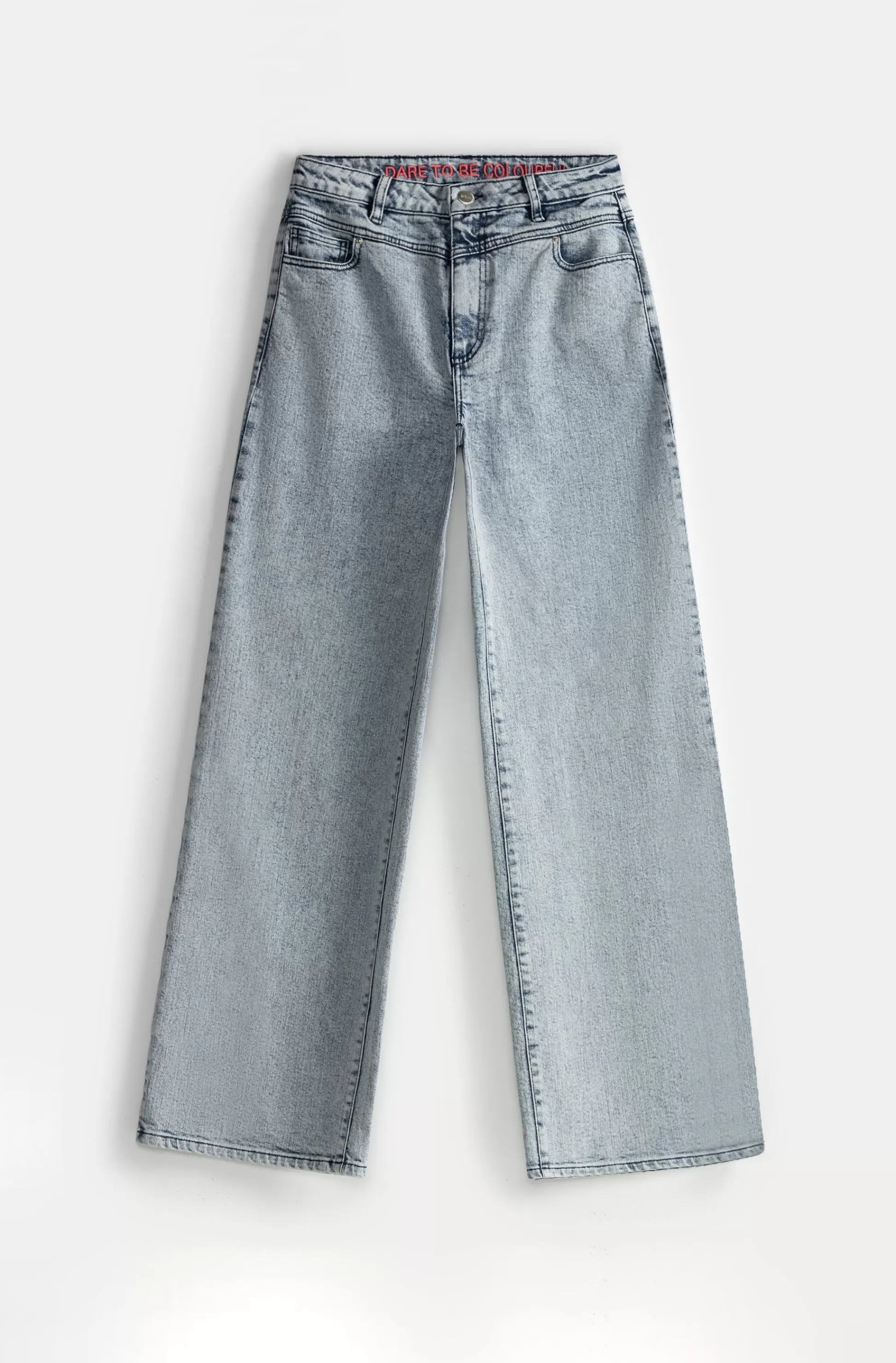 Jeans | Broeken | POM Amsterdam JEANS Wide Leg Light Blue