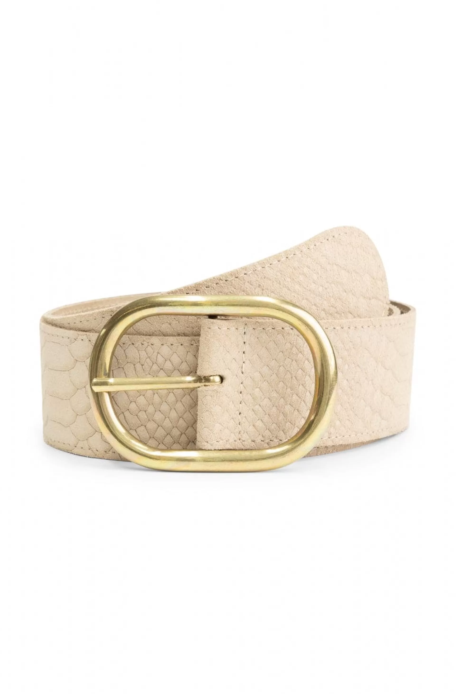 Riemen | POM Amsterdam RIEM Olivia Suede Ecru