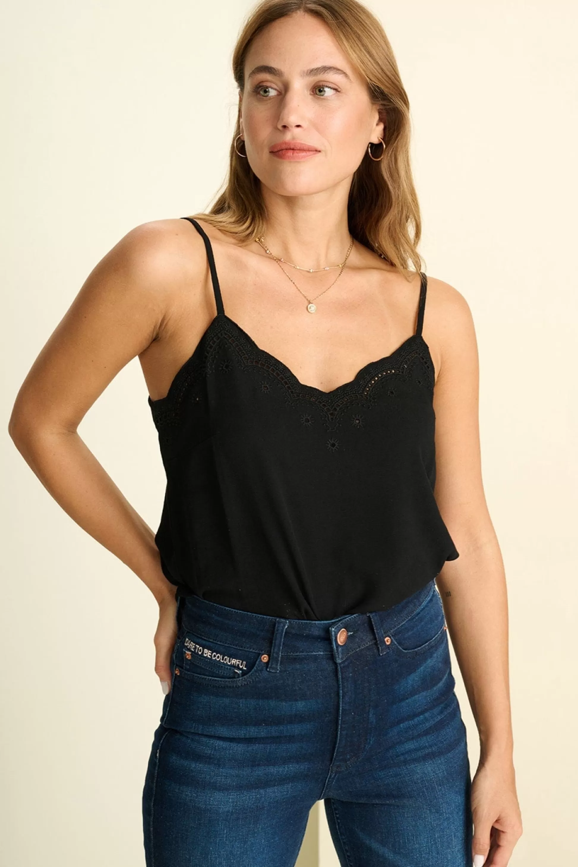 Tops & Turtlenecks | POM Amsterdam TOP Emmi Black