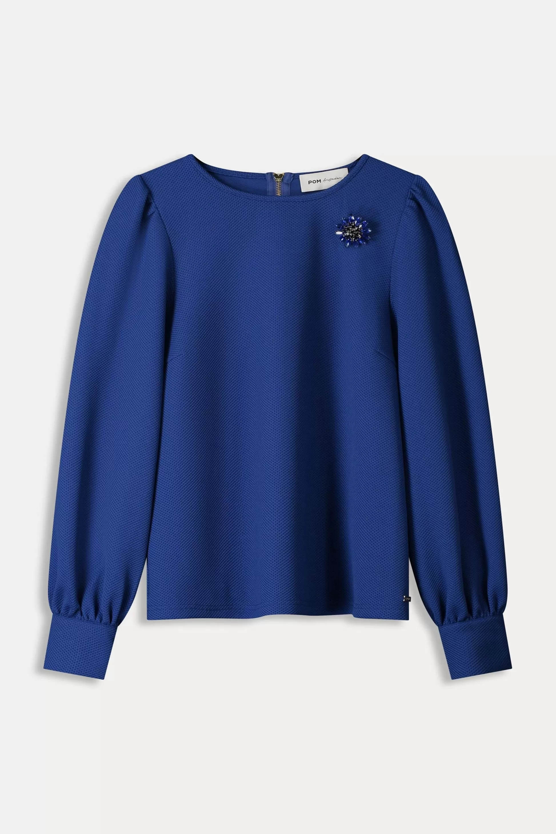 Tops & Turtlenecks | POM Amsterdam TOP Mid Blue