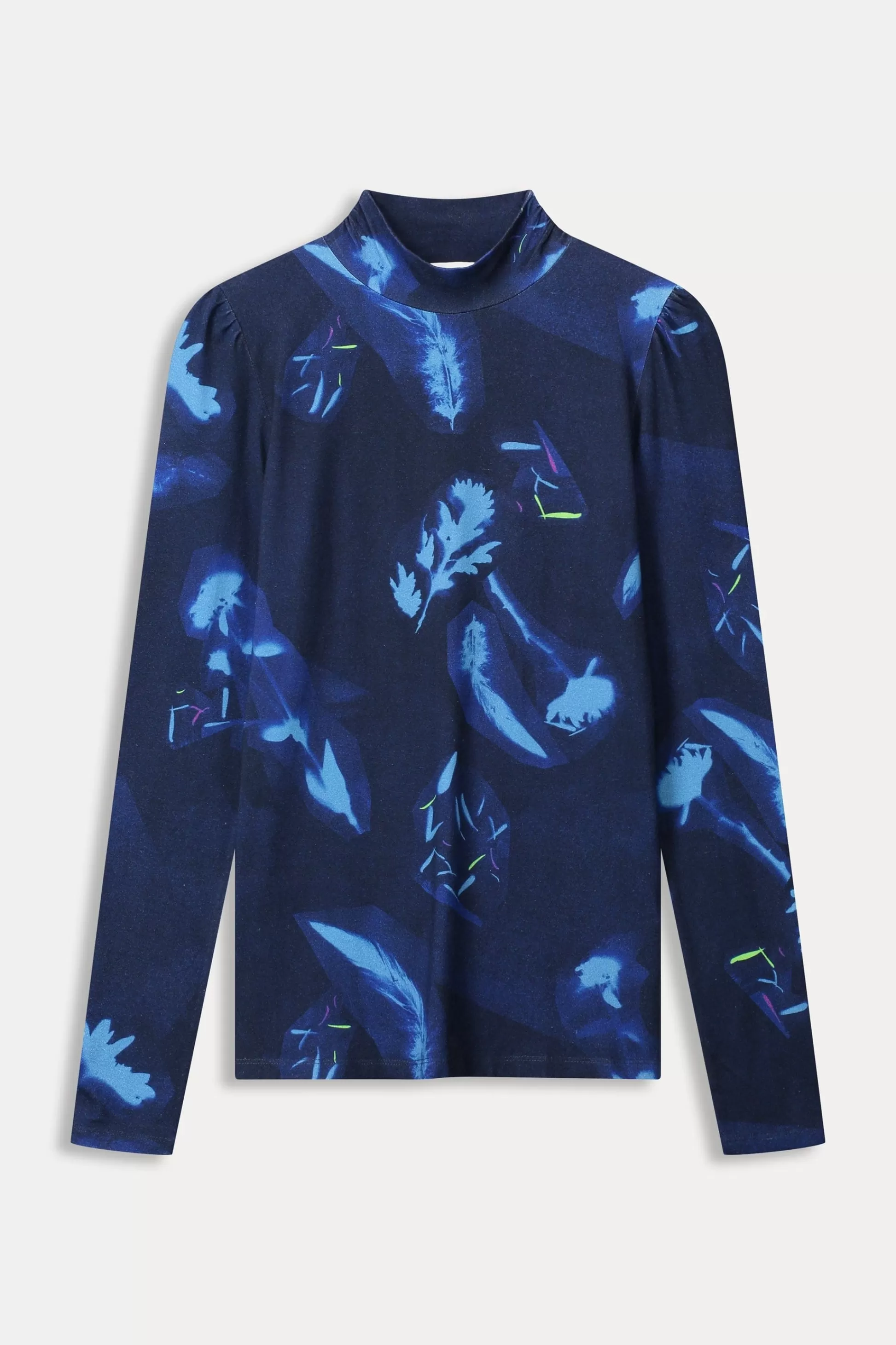 Tops & Turtlenecks | POM Amsterdam TURTLENECK Feathers and Florals