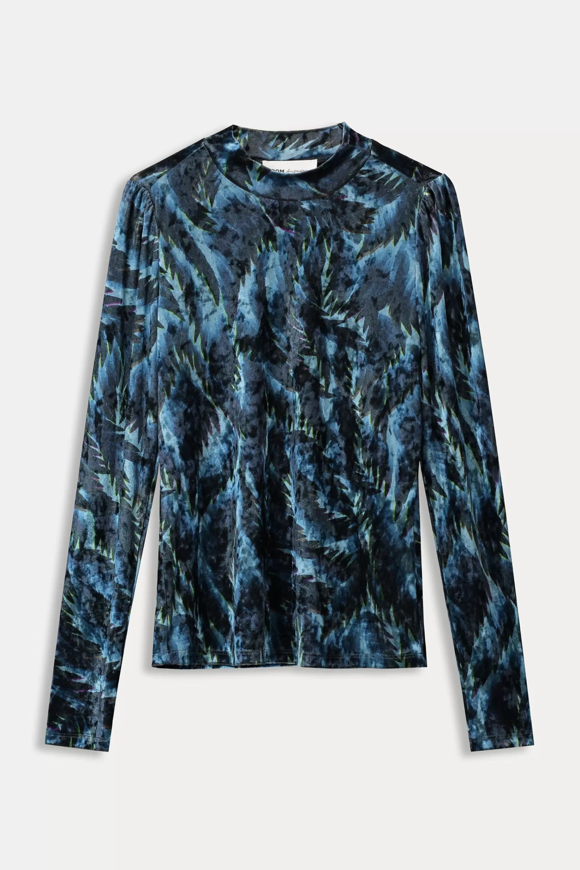 Tops & Turtlenecks | POM Amsterdam TURTLENECK Feathers Blue